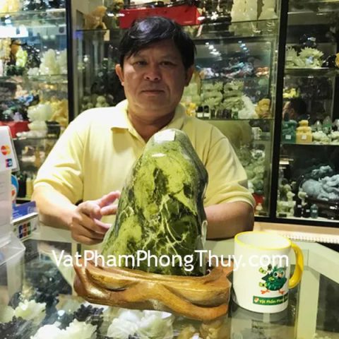 Anh Thanh - Khách hàng mua Khối cẩm thạch Serpentine xanh V168-2496