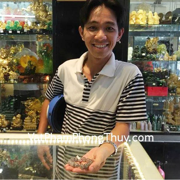 Anh Long - Khách hàng mua Chuỗi thạch anh tóc đen S6221