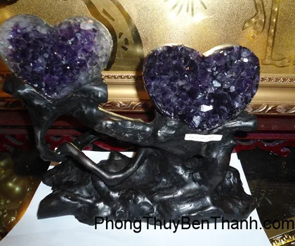 Bông thạch anh tím lớn ( dấu tick xanh) H097-S2-27090