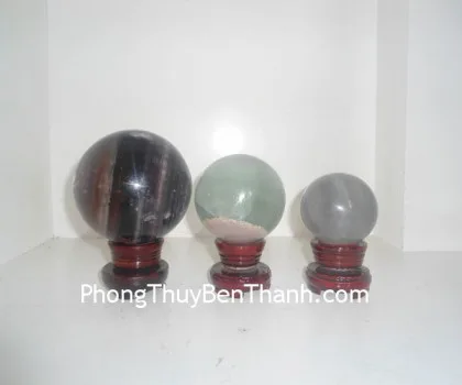 Cầu đá dạ quang xanh tím (đom đóm) QC211-S6-3325