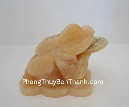 Thiềm thừ đỏ quanh mẫu đơn đế xoay - tài vượng tứ quý K133M