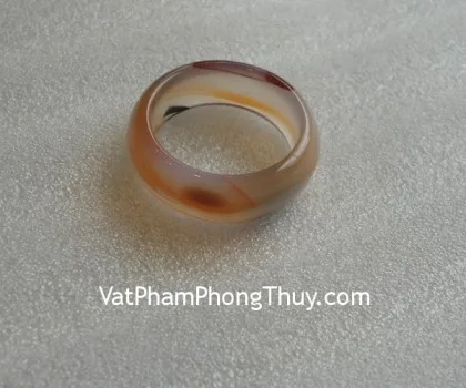 Nhẫn trơn ngọc phỉ thúy A+ giác cạnh S6213