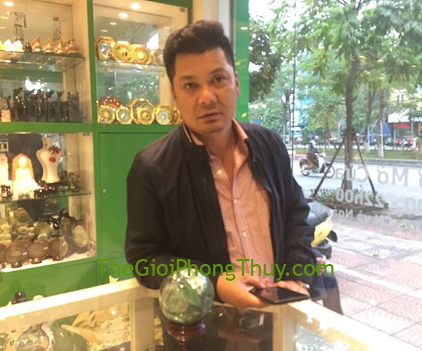 Anh Lương - Khách hàng mua quả cầu đá dạ quang xanh FGM44-f4-7256