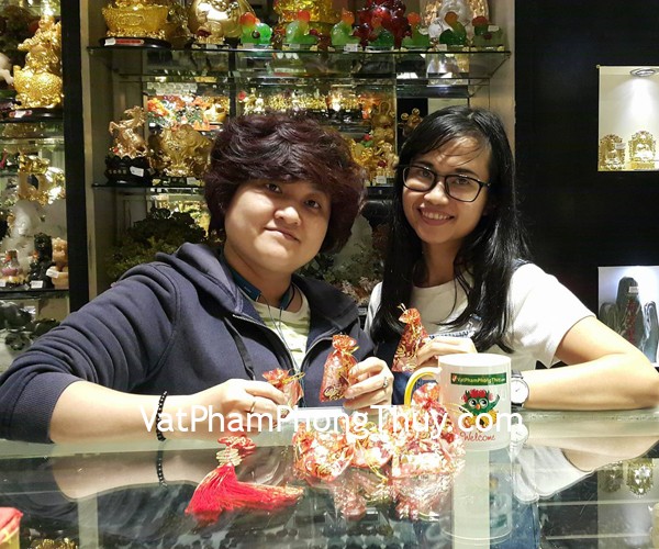 Chị Thục - khách hàng mua mặt trang sức phong thủy